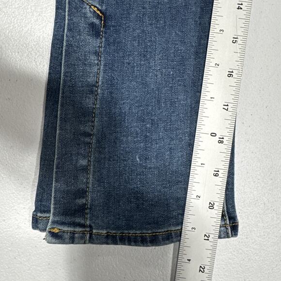 Joe's Girls The Taurus Bell Jeans High Rise Wide Leg Split Hem Size 6X Stretch - Picture 13 of 13